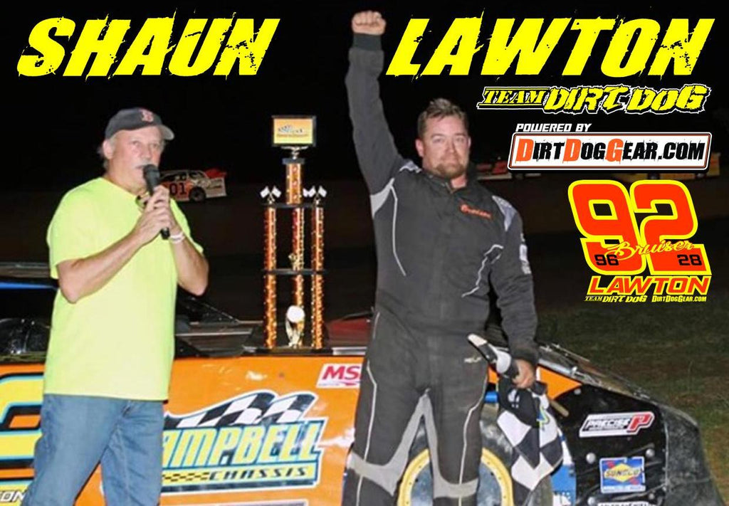 Lawton Scores $500 Team Dirt Dog Bonus for Most Feature Wins