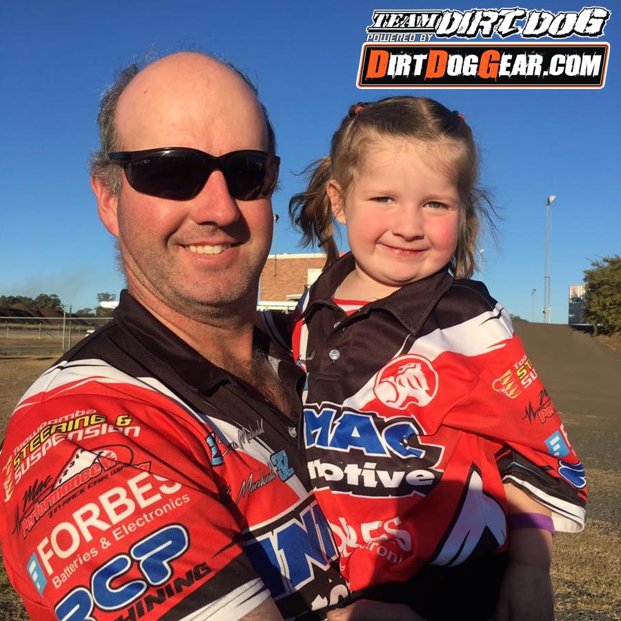 Shane Macdonald Overcomes Heat Race Crash to Grab 7th in Modified Sedan Feature at Toowoomba