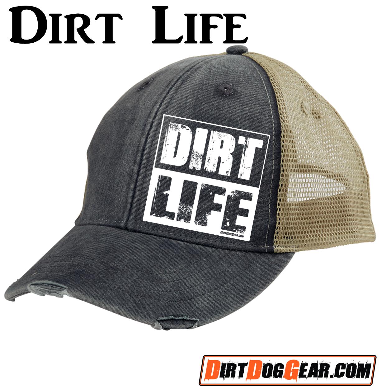 Hat 1 - Distressed Trucker Snapback