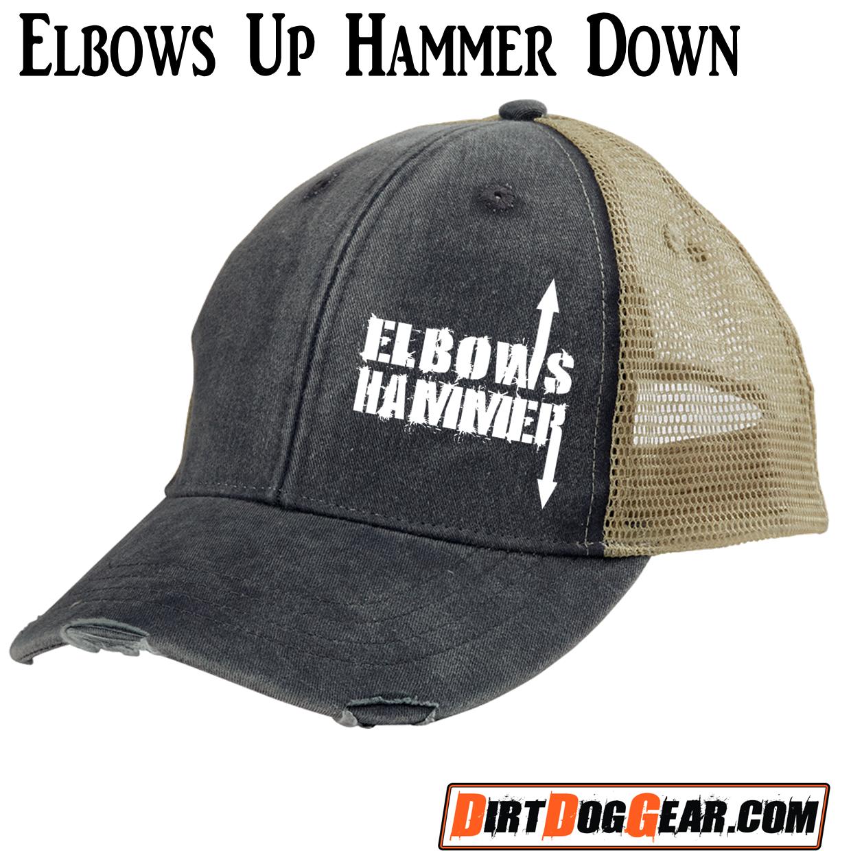 Hat 1 - Distressed Trucker Snapback