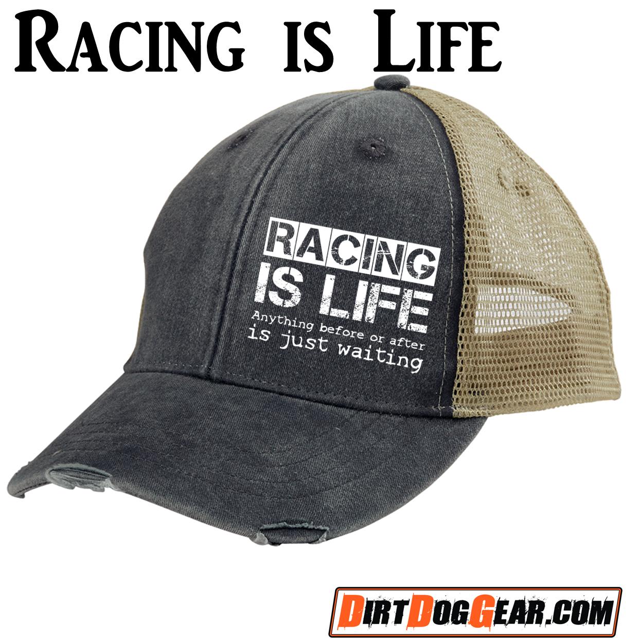 Hat 1 - Distressed Trucker Snapback
