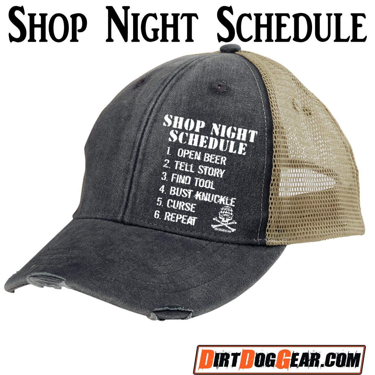 Hat 1 - Distressed Trucker Snapback