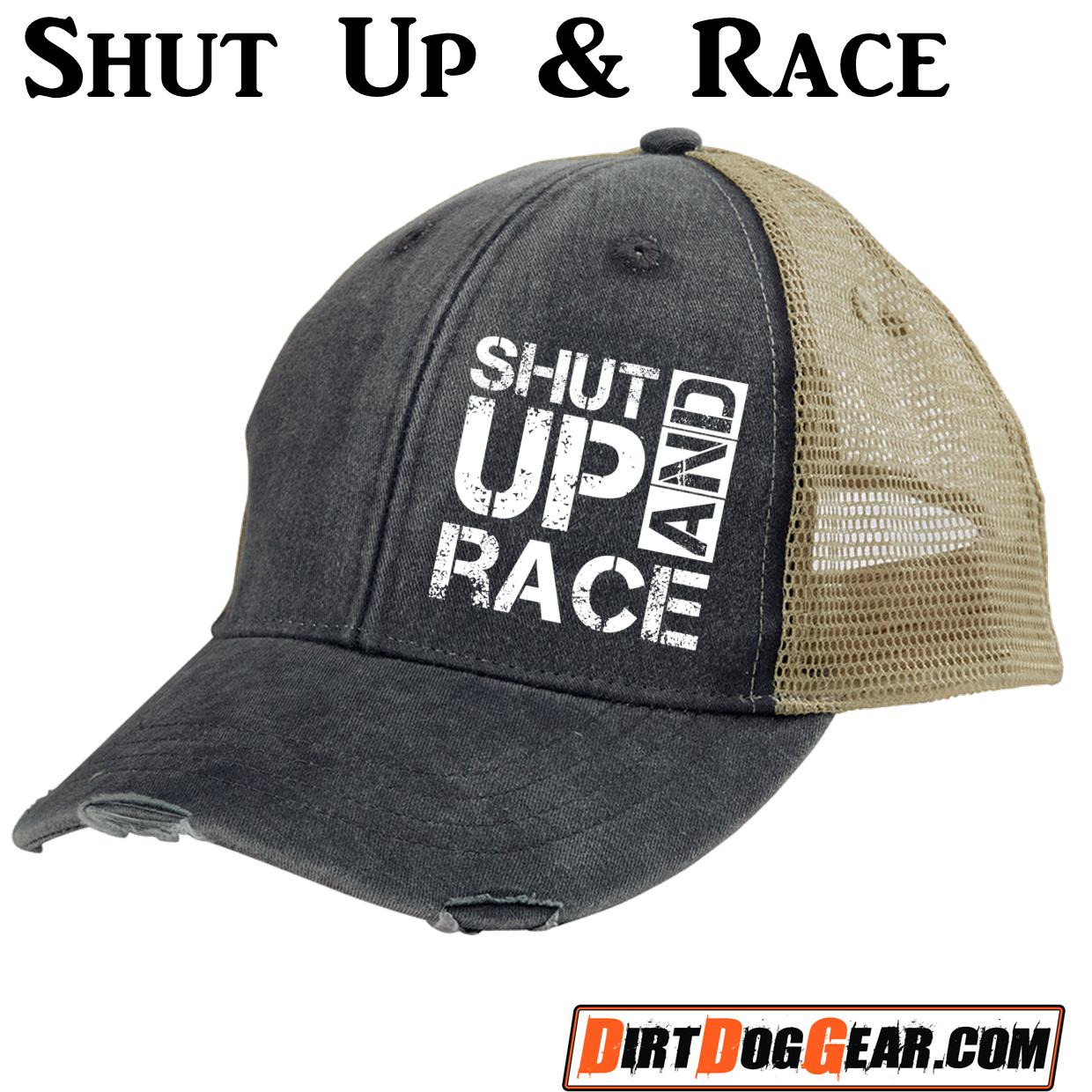 Hat 1 - Distressed Trucker Snapback
