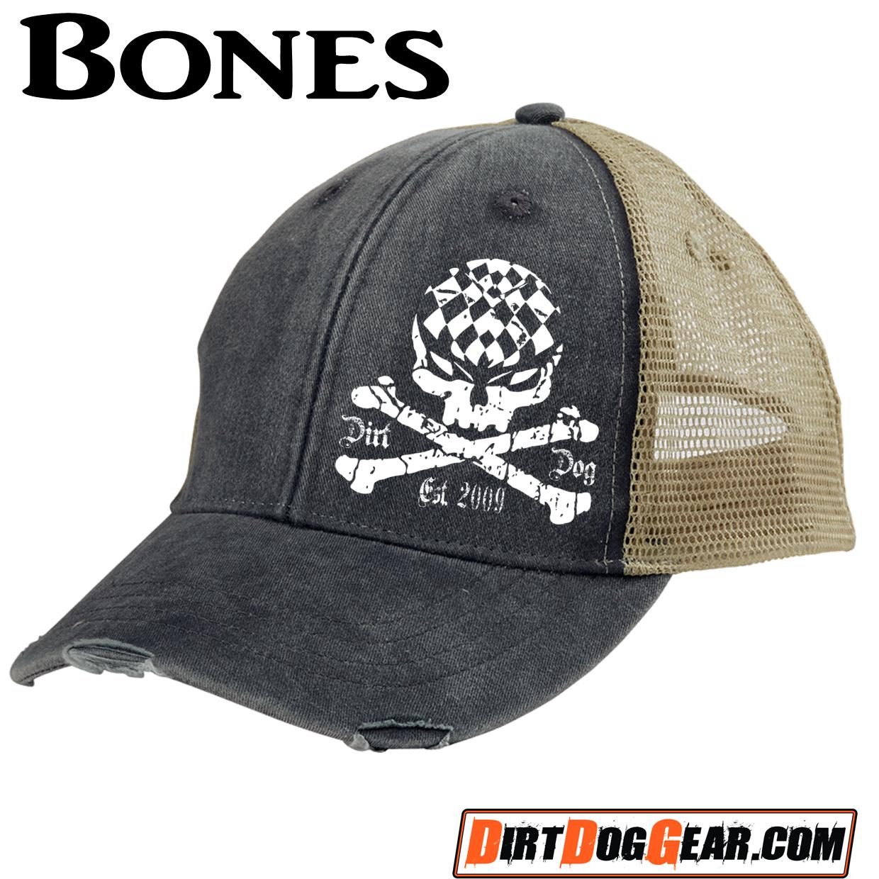 Hat 1 - Distressed Trucker Snapback