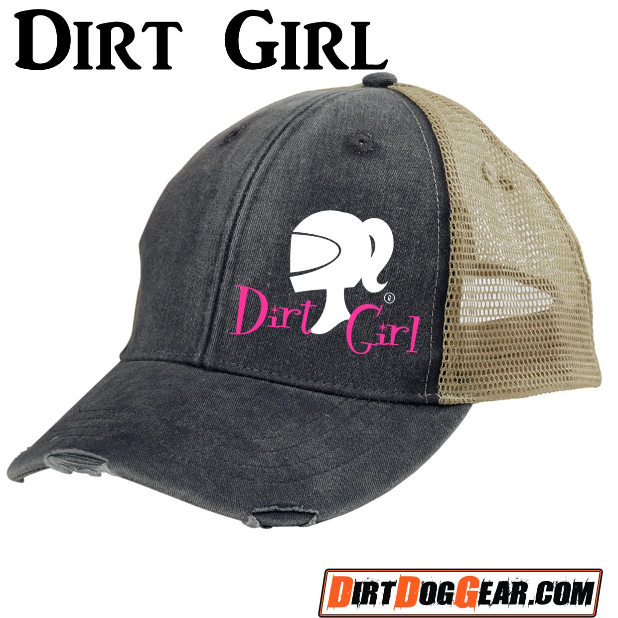 Hat 1 - Distressed Trucker Snapback