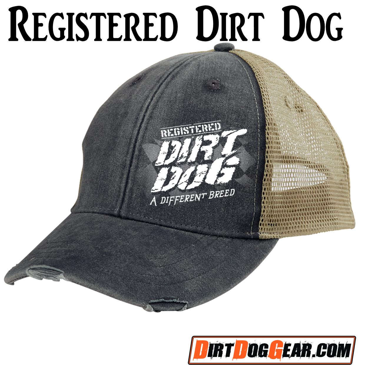Hat 1 - Distressed Trucker Snapback