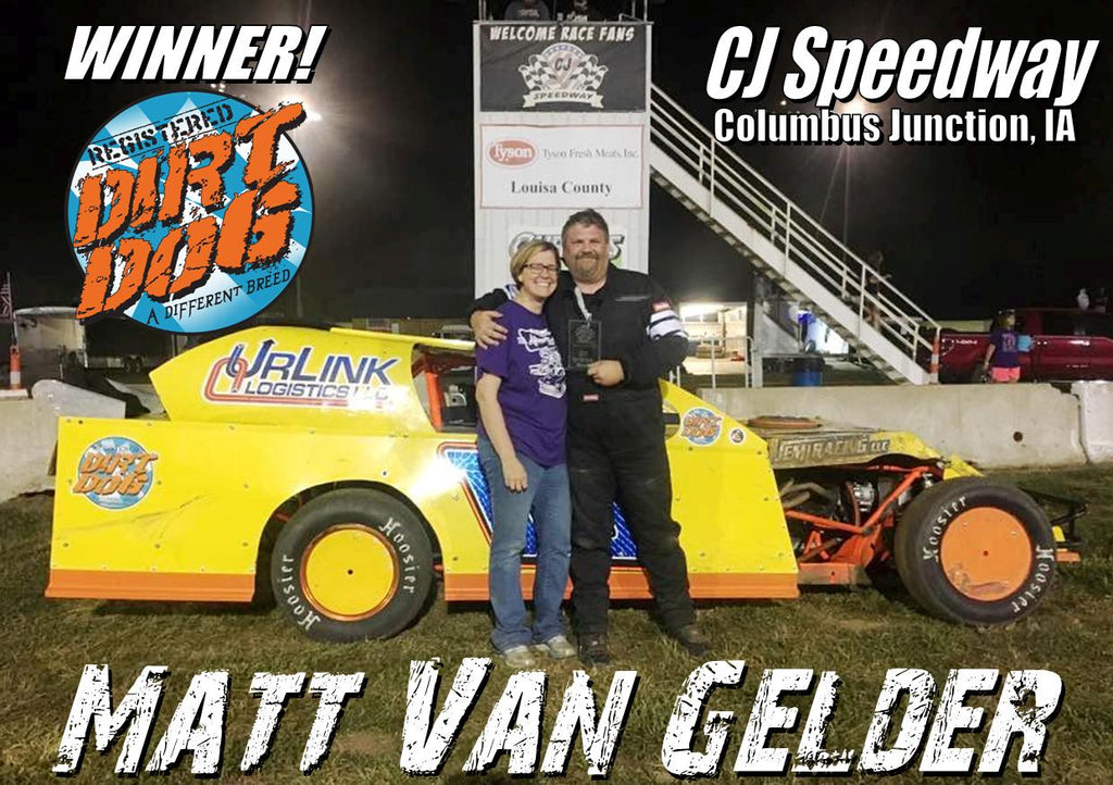 Matt Van Gelder Wins 1st Career IMCA Sport Mod Feature