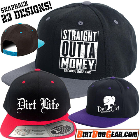 Hat 2 - Flat Bill, 2 Tone Wool Snapback
